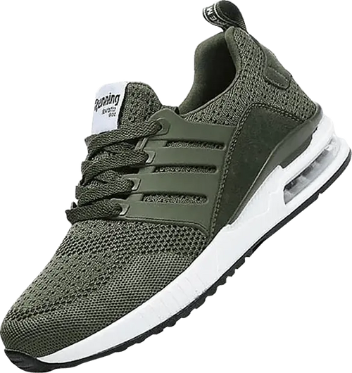 Army Sneakair I Löparskor i vitt med lätt slip-in-design och elastiska skosnören för enkel passform.