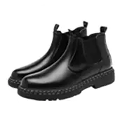 UrbanEase snygga Urban-skor för alla årstider med elastisk design, mjuk dämpning och halkskyddad gummisula. Svart