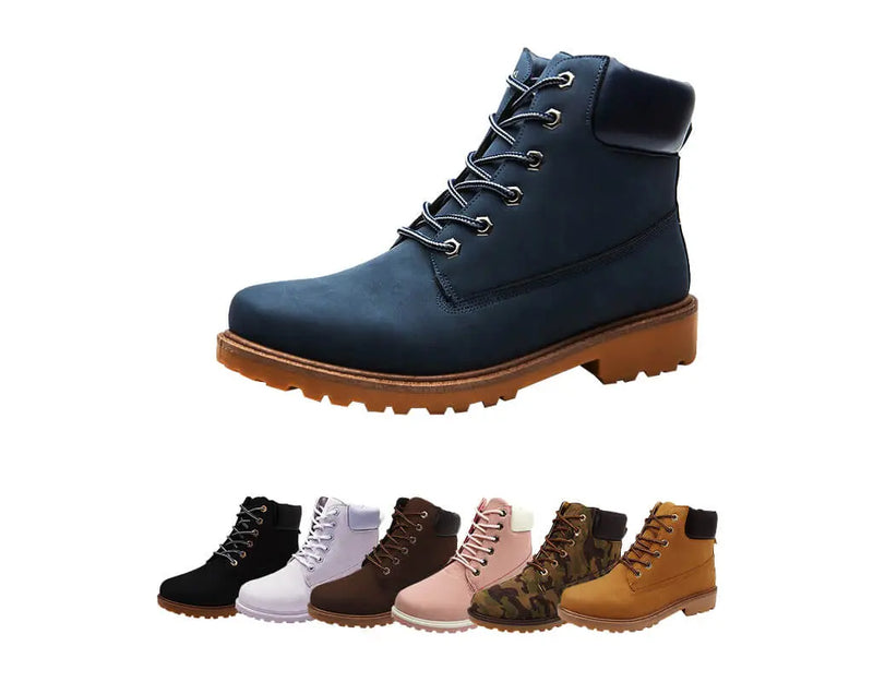 All Seasons Lifestyle Boots i rosa, armé, svart och blått med varmt innerfoder och vattenavvisande teknik