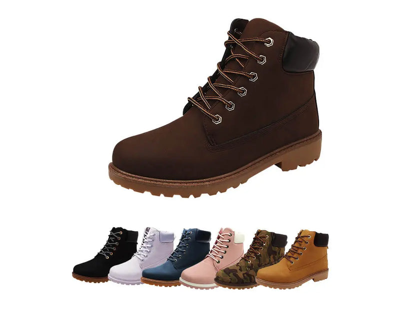 All Seasons Lifestyle Boots i rosa, armé, svart och blått med varmt innerfoder och vattenavvisande teknik