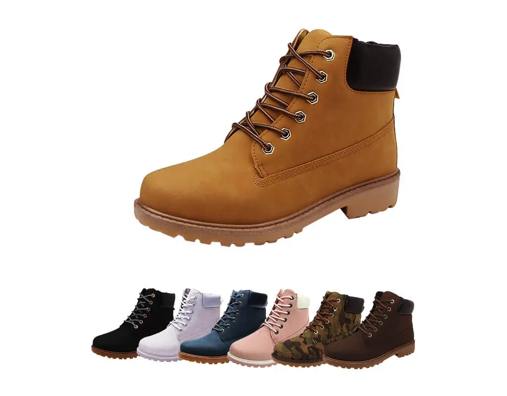 All Seasons Lifestyle Boots i rosa, armé, svart och blått med varmt innerfoder och vattenavvisande teknik