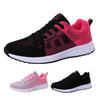 Unisex sneakers med bra andningsförmåga, höst och sommar, trendig design, svart och rosa, rosa, svart